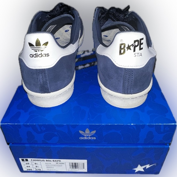 BAPE 30TH ANNIVERSARY ADIDAS CAMPUS - Picture 6 of 7
